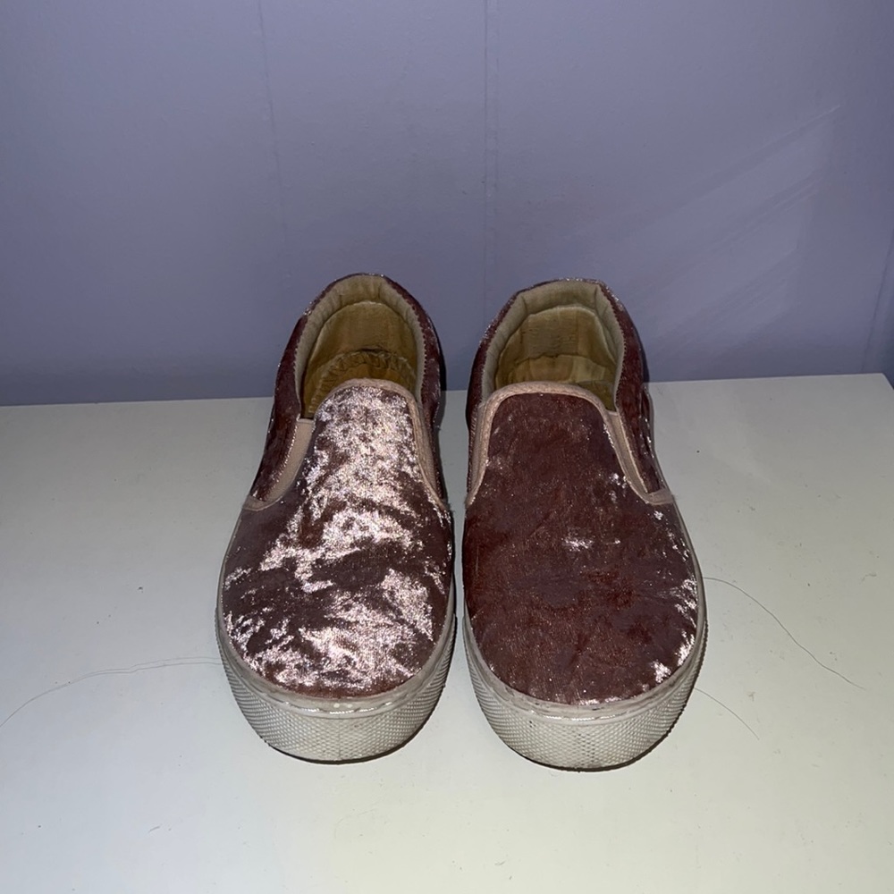 Pink Suede Sneakers